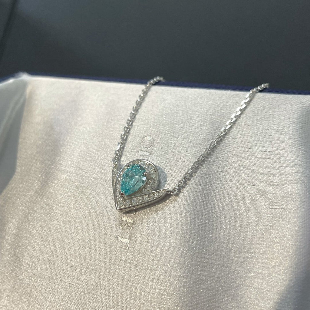 Chaumet Josephine Blue Cubic Zirconia Silver Necklace