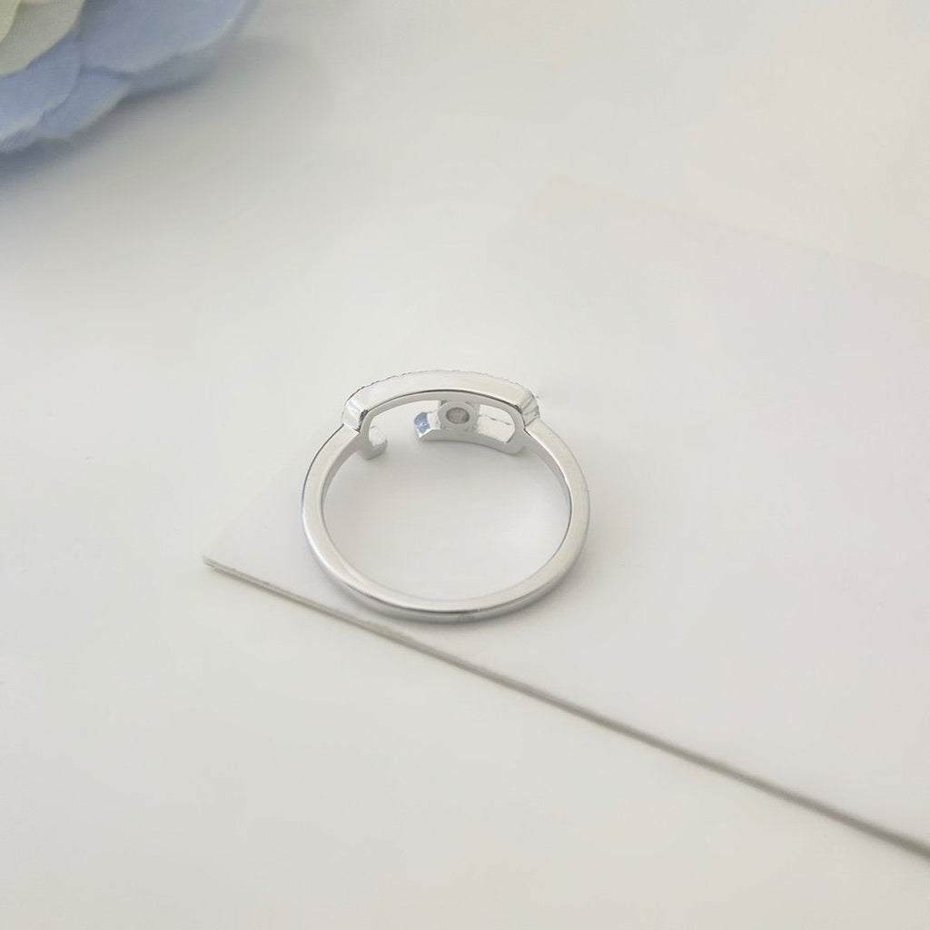 Messika Move Uno Open Ring Cubic Zirconia