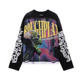 Rough Play Slime Skull Graphic Long-Sleeve T-Shirt — hero