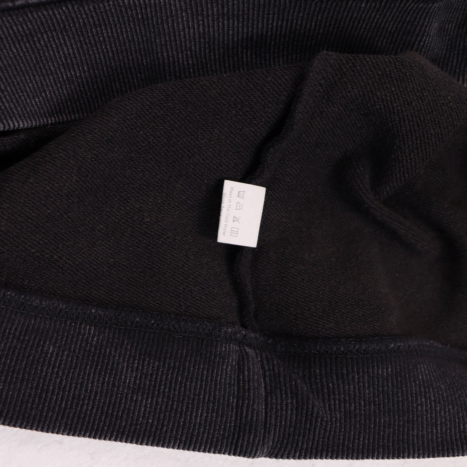 Godspeed Skeleton Guitarist Graphic Hoodie — fabric_closeup
