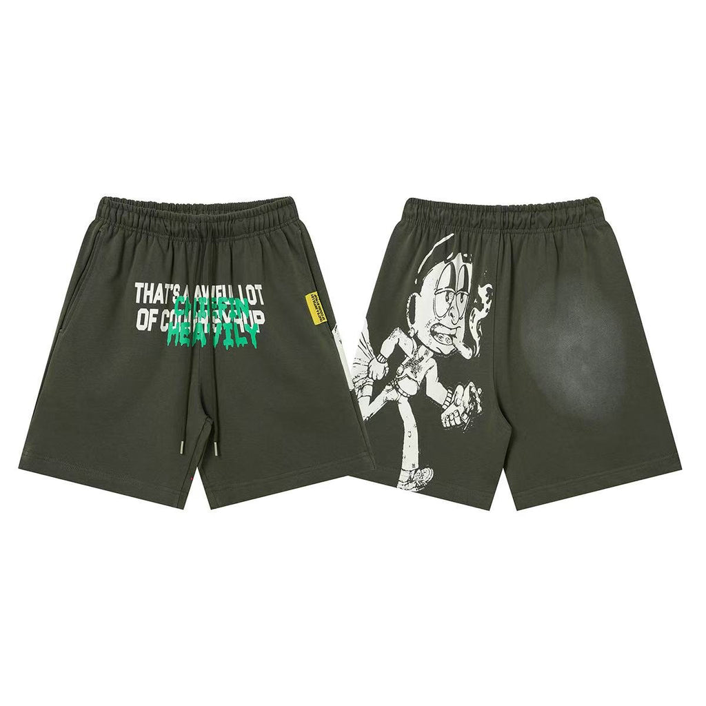 THAT'S A AWFUL LOT OF COUGH SYRUP Graphic Short-Sleeve Set — detail