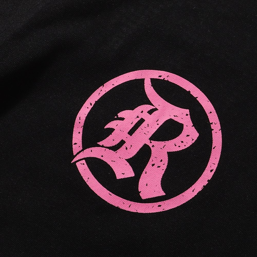 R3BEL 15 Saints Rhinestone Graphic T-Shirt — detail