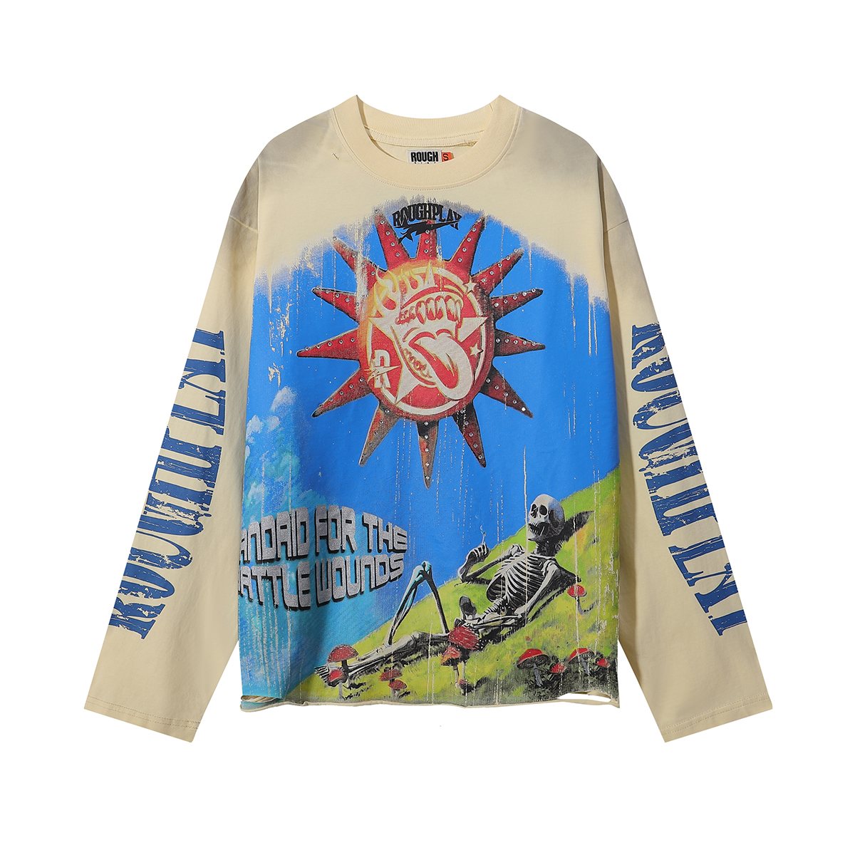Rough Play SunShower Rhinestone Long-Sleeve T-Shirt — hero