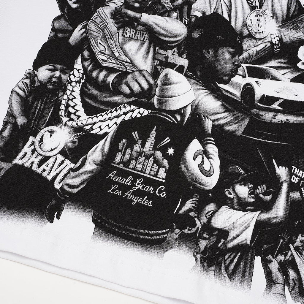 ASAALL Los Angeles Graphic T-Shirt — detail