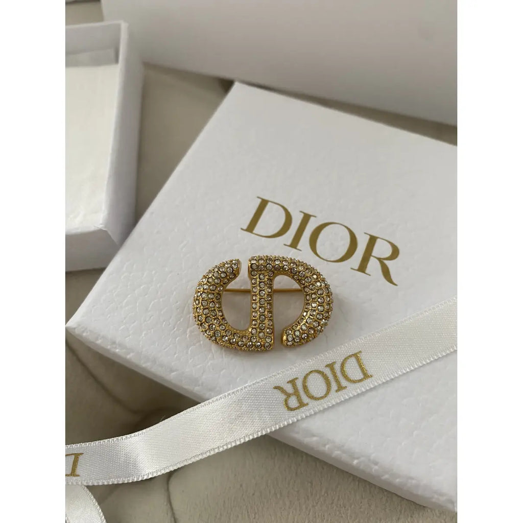 Dior CD Brooch 173982